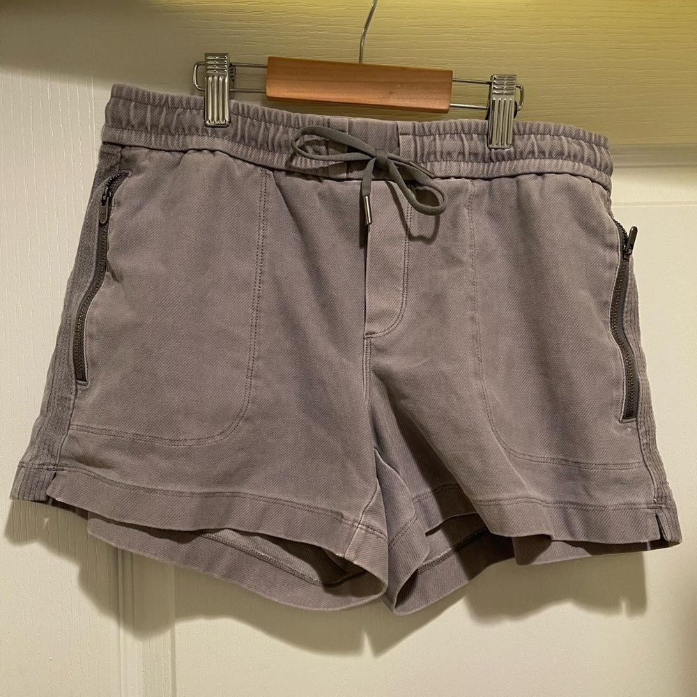 Olive drab Athleta shorts